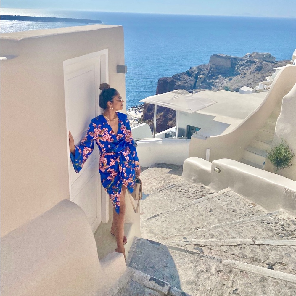 Gorgeous satin dress